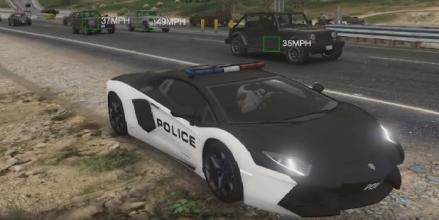 Real Euro Police Car Simulator 2019 3D截图1