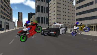 Ultimate Motorcycle Police Chase截图2