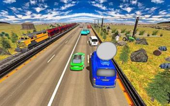 Turbo Traffic Race simulator 3D截图2