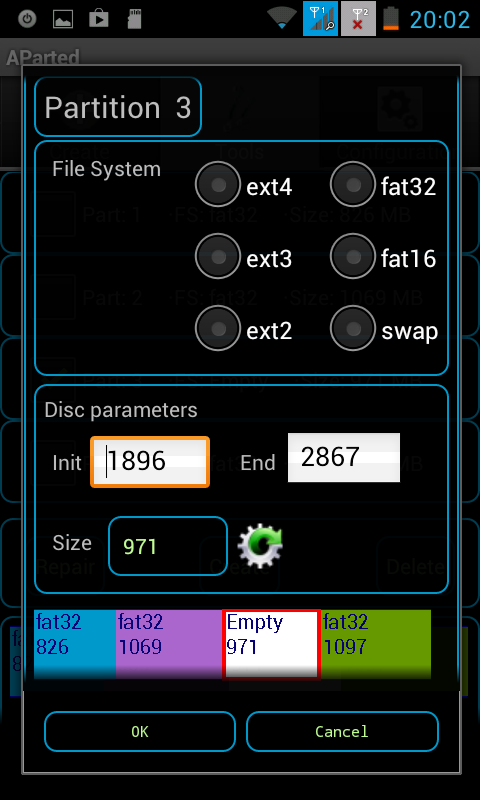 分离（SD卡分区） AParted ( Sd card Partition )截图6