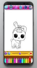 Lol Suprise Coloring Book Game截图1