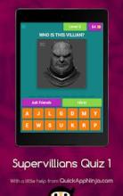 Supervillians Quiz 1截图4