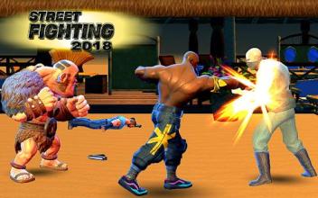 Street Fighting 2018: Punch Boxing Training Game截图2