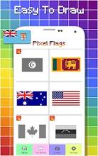 Flags Color By Number - Pixel Art截图3