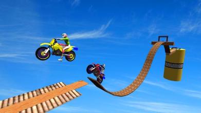 Real Impossible Tracks Bike Stunt Master Game 3D截图1