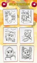 Masha Bear Coloring Book截图4