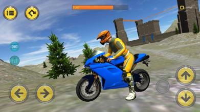 Motorbike Medieval Drive 3D截图2