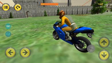 Motorbike Medieval Drive 3D截图3