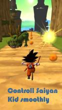 3D Goku Saiyan Kid Adventure Subway Run截图2