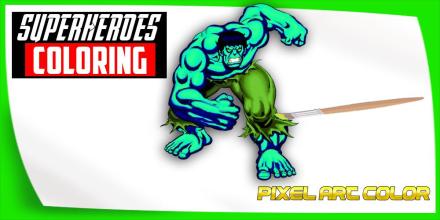 Superhero Coloring Book: Kids Coloring Games截图1