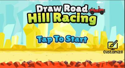 Draw Rood : Hill Racing截图1