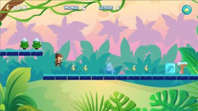 monkey run - jump and race through the jungle截图2