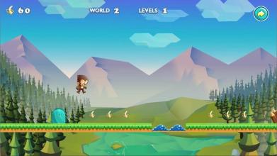 monkey run - jump and race through the jungle截图5