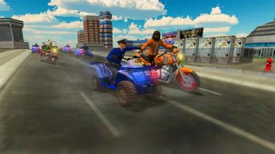 US Police Quad Bike Racer: Mafia Chase Simulator截图5