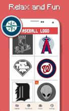 Baseball Logo Color By Number - Pixel Art截图4