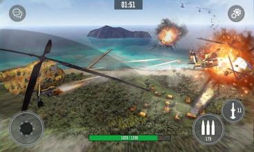 Gunship Battle Thrilling Strike Army Helicopter截图2