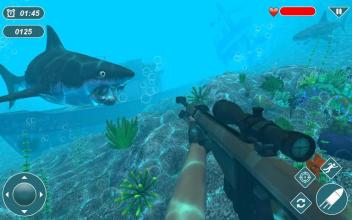 Angry Shark Sniper 3D截图2