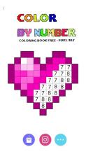 Color Book By Number - Free Pixel Art截图3