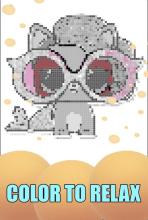 Coloring Surprise Pets Pics For Pixel Art Lover截图2