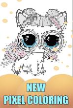 Coloring Surprise Pets Pics For Pixel Art Lover截图3