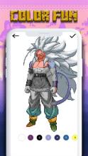 Coloring By Number DBZ Super Pixel Art截图1