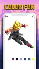 Coloring By Number DBZ Super Pixel Art截图3