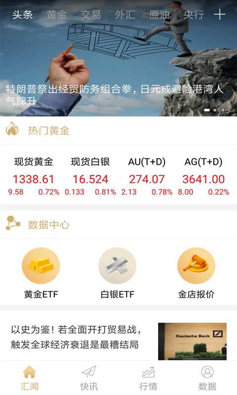 汇通黄金截图1