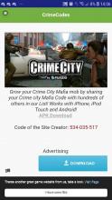 CrimeCodes Mobile App截图4