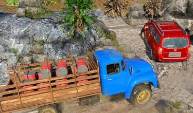 Offroad Long Truck Sim - Offroad Quad Jeep Driver截图2