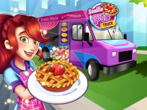 Seattle Pie Truck - Fast Food Cooking Game截图1