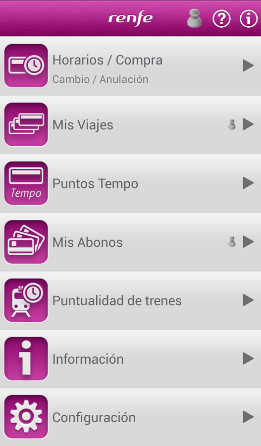 Renfe Ticket截图6