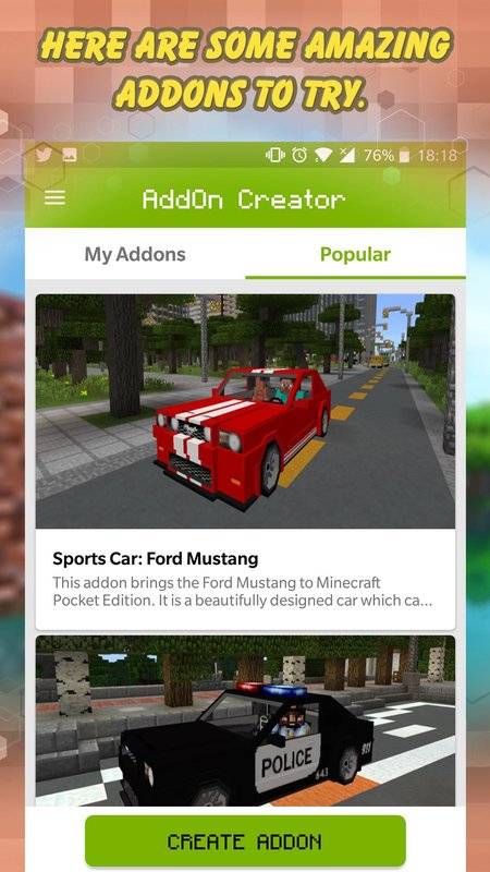 AddOn Creator Maker for Minecraft: AddOns for MCPE截图2