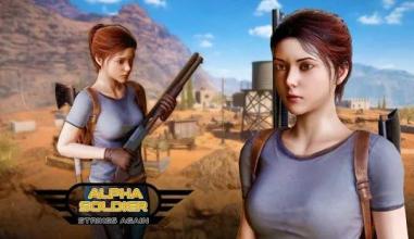 Alpha Soldier Strikes Again: Combat Shooting Game截图4