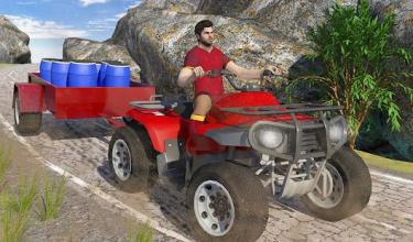 Offroad Long Truck Sim - Offroad Quad Jeep Driver截图3