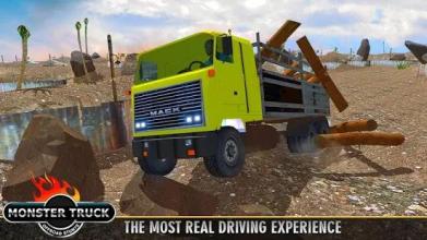 Monster Truck Offroad Stunt Challenge截图4