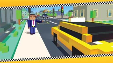 Blocky Traffic Racing截图4