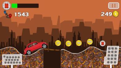 Up hill climb mountain car racing截图4