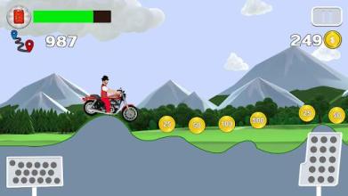 Up hill climb mountain car racing截图3