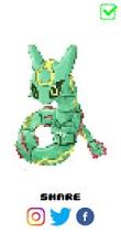 PokePixel - Pokemon Pixel Art Number Coloring截图5