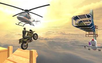 Bike sky stunt - Bike Stunt Game截图3