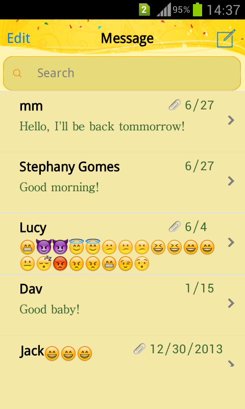 Messaging+ L截图3