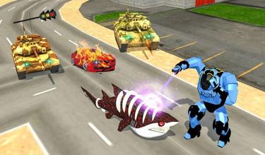 Robot Shark Simulator:Angry Shark Attack截图4