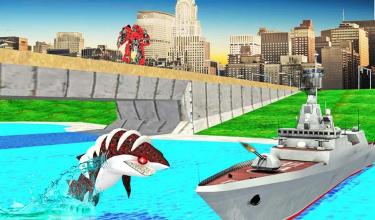 Robot Shark Simulator:Angry Shark Attack截图5