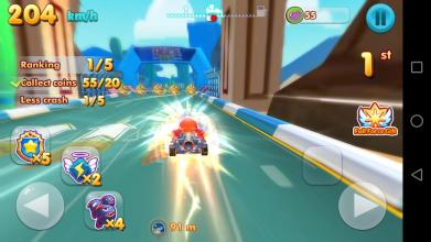 Crash Supercoot - Car Transform Racing截图2