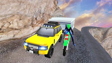 Extreme Racing Game Stunt Bike Car截图1