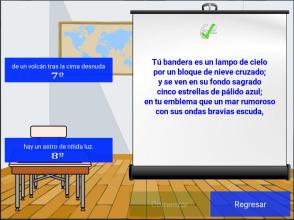 Juego de Aprendizaje del Himno de Honduras VPrueba截图3