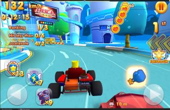 Kart Simpsons Ultimate hustling截图2