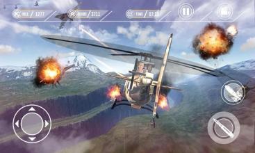 Real Gunship Battle Helicopter War 3D截图3