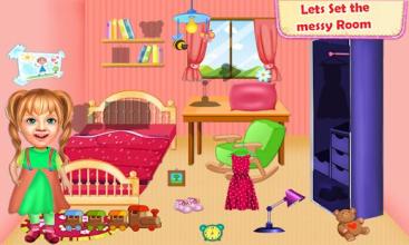 Sweet Baby Girl Cleaning Games 2018: House Cleanup截图2