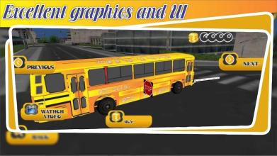 School bus driver 3d 2018截图1